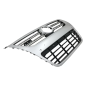 Griglia anteriore compatibile con VW Passat 3C (2007-2010) Silver Aluminium look (Cod. K-FGVWP3CR36S
