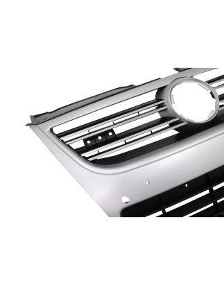 Griglia anteriore compatibile con VW Passat 3C (2007-2010) Silver Aluminium look (Cod. K-FGVWP3CR36S