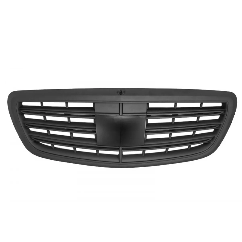 Griglia anteriore compatibile con Mercedes S-Classe W222 (2014-08.2020) S63 S65 design nero opaco (C