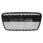 Griglia anteriore compatibile con Audi R8 (2007-2012) Honeycomb nero lucido (Cod. K-FGAUR8WOBB)