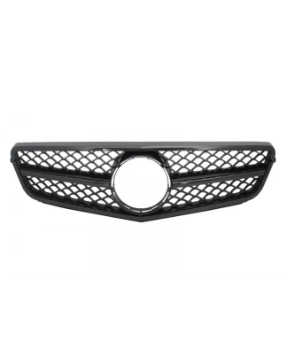 Griglia anteriore compatibile con Mercedes C-Classe W204 S204 Berlina Station Wagon (2007-2014) Spor