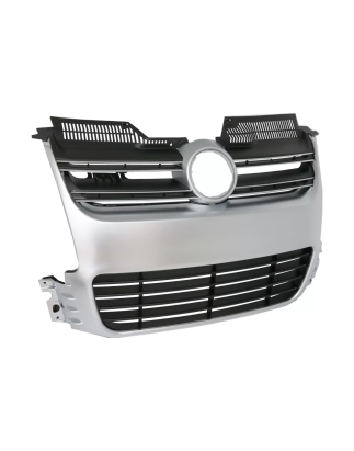 Griglia anteriore compatibile con VW Golf 5 V (2003-2007) R32 design Brushed Aluminium (Cod. K-FGVWG