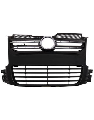Griglia anteriore compatibile con VW Golf 5 V (2003-2009) R32 design nero (Cod. K-FGVWG5R32B)