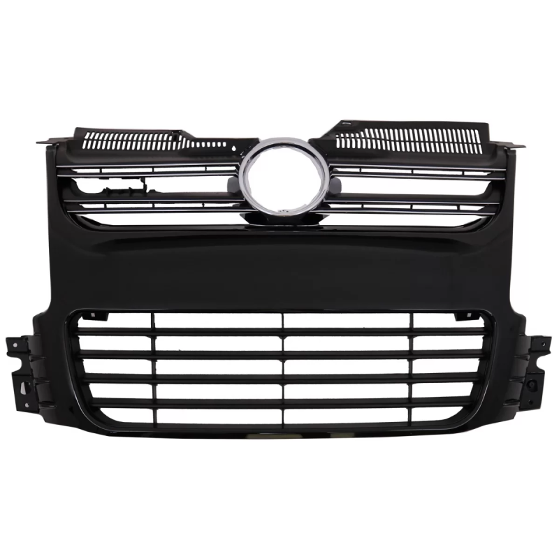Griglia anteriore compatibile con VW Golf 5 V (2003-2009) R32 design nero (Cod. K-FGVWG5R32B)