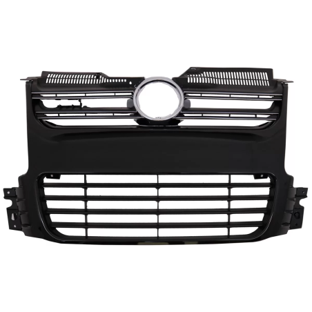 Griglia anteriore compatibile con VW Golf 5 V (2003-2009) R32 design nero (Cod. K-FGVWG5R32B)