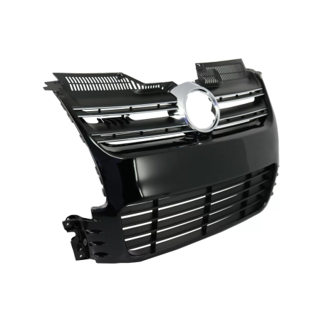Griglia anteriore compatibile con VW Golf 5 V (2003-2009) R32 design nero (Cod. K-FGVWG5R32B)