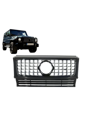 Griglia anteriore compatibile con Mercedes G-Classe W463 (1990-2018) New G63 GT-R Panamericana desig