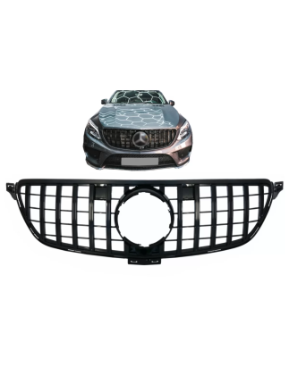 Griglia anteriore compatibile con Mercedes GLE C292 (2015-2018) GLE W166 SUV (2015-2018) GT-R Paname