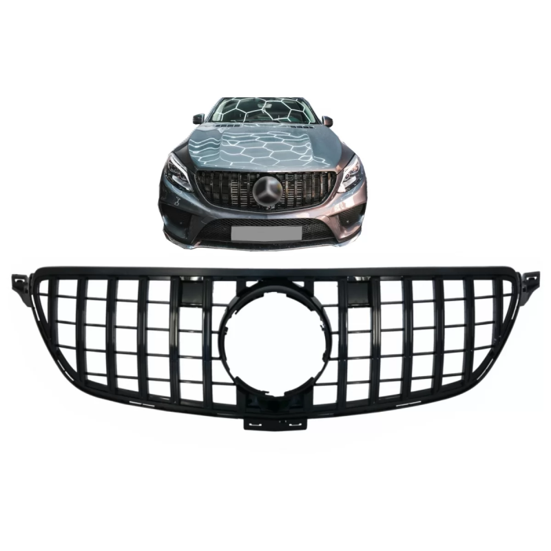 Griglia anteriore compatibile con Mercedes GLE C292 (2015-2018) GLE W166 SUV (2015-2018) GT-R Paname