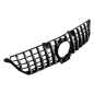 Griglia anteriore compatibile con Mercedes ML-Classe W166 (2012-2014) GT-R Panamericana design nero 