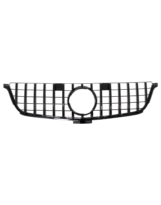Griglia anteriore compatibile con Mercedes ML-Classe W166 (2012-2014) GT-R Panamericana design nero 