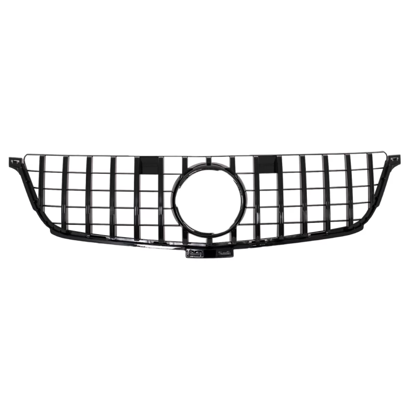 Griglia anteriore compatibile con Mercedes ML-Classe W166 (2012-2014) GT-R Panamericana design nero 
