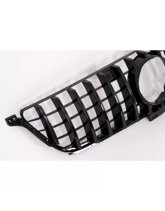 Griglia anteriore compatibile con Mercedes ML-Classe W166 (2012-2014) GT-R Panamericana design nero 