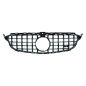 Griglia anteriore compatibile con Mercedes C-Classe W205 S205 C205 A205 (2014-2018) GT-R Panamerican