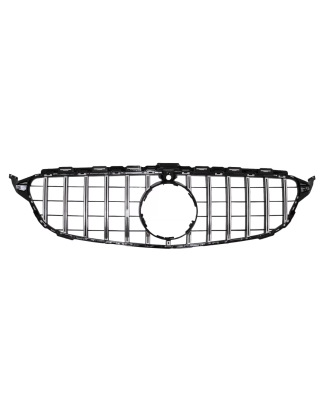 Griglia anteriore compatibile con Mercedes C-Classe W205 S205 C205 (2014-2018) GT-R Panamericana des