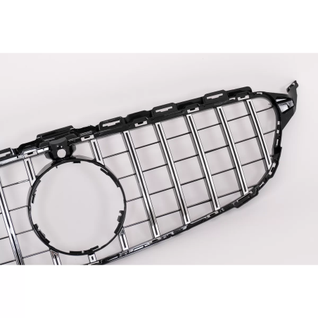 Griglia anteriore compatibile con Mercedes C-Classe W205 S205 C205 (2014-2018) GT-R Panamericana des
