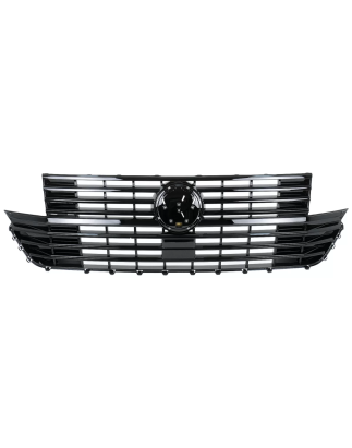 Griglia anteriore compatibile con VW Transporter T6.1 Facelift (2019-2023) nero (Cod. K-FGVWT6CB)