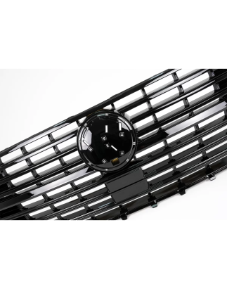 Griglia anteriore compatibile con VW Transporter T6.1 Facelift (2019-2023) nero (Cod. K-FGVWT6CB)