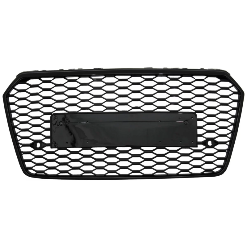 Griglia anteriore compatibile con Audi A7 4G Facelift (2015-2017) RS7 design nero lucido (Cod. K-FGA