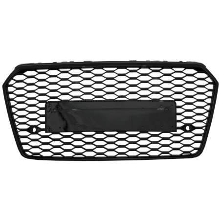 Griglia anteriore compatibile con Audi A7 4G Facelift (2015-2017) RS7 design nero lucido (Cod. K-FGA