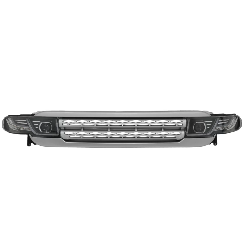 Griglia anteriore con LED Fari anteriori Bi-Xenon look compatibile con Toyota FJ Cruiser XJ10 (2007-