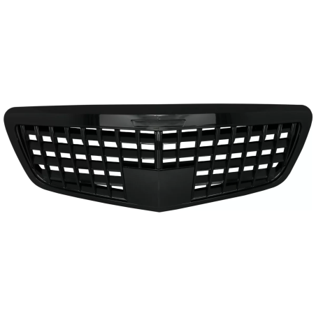 Griglia anteriore compatibile con Mercedes S-Classe W221 Facelift (2010-2013) Vertical design nero l
