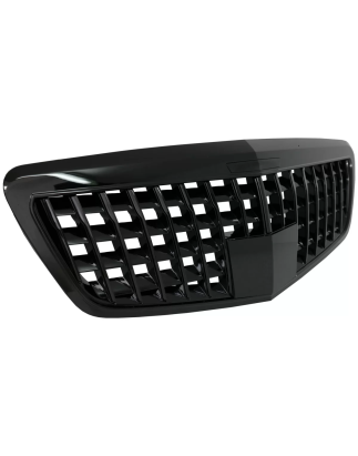 Griglia anteriore compatibile con Mercedes S-Classe W221 Facelift (2010-2013) Vertical design nero l