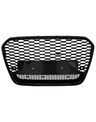 Griglia anteriore compatibile con Audi A6 C7 4G Pre-Facelift (2011-2014) RS6 design nero lucido (Cod