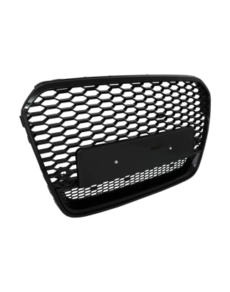Griglia anteriore compatibile con Audi A6 C7 4G Pre-Facelift (2011-2014) RS6 design nero lucido (Cod