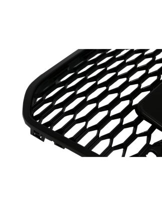 Griglia anteriore compatibile con Audi A6 C7 4G Pre-Facelift (2011-2014) RS6 design nero lucido (Cod