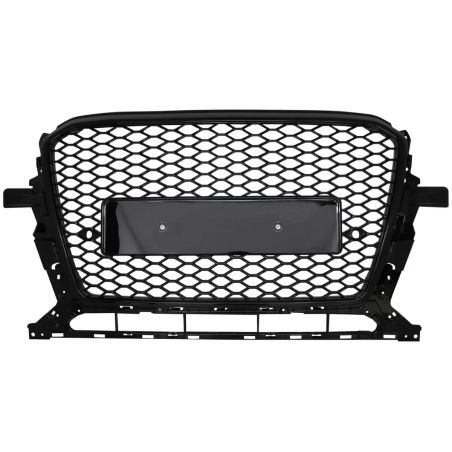Griglia anteriore compatibile con Audi Q5 8R Facelift (2012-2015) nero lucido (Cod. K-FGAUQ58RSQ5B)