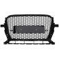Griglia anteriore compatibile con Audi Q5 8R Facelift (2012-2015) nero lucido (Cod. K-FGAUQ58RSQ5B)