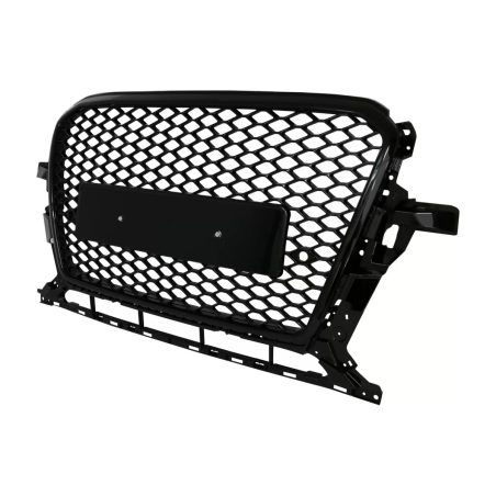 Griglia anteriore compatibile con Audi Q5 8R Facelift (2012-2015) nero lucido (Cod. K-FGAUQ58RSQ5B)
