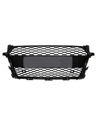 Griglia anteriore compatibile con Audi TT FV 8S (2015-2017) RS design nero (Cod. K-FGAUTT8SRSB)