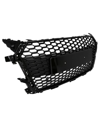 Griglia anteriore compatibile con Audi TT FV 8S (2015-2017) RS design nero (Cod. K-FGAUTT8SRSB)
