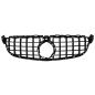 Griglia anteriore compatibile con Mercedes C-Classe C63 W205 Berlina S205 T-Modell A205 Cabrio C205 