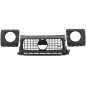 Griglia anteriore con Fari anteriori Covers compatibile con Mercedes G-Classe W464 W463A G63 AMG (06