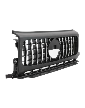 Griglia anteriore con Fari anteriori Covers compatibile con Mercedes G-Classe W464 W463A G63 AMG (06