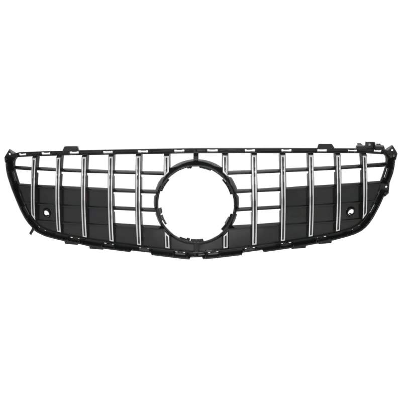 Griglia anteriore compatibile con Mercedes SL-Classe R231 (2012-2016) GT-R Panamericana design nero 
