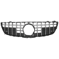 Griglia anteriore compatibile con Mercedes SL-Classe R231 (2012-2016) GT-R Panamericana design nero 