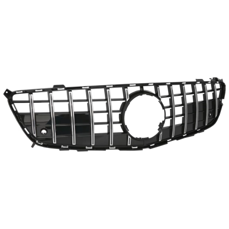Griglia anteriore compatibile con Mercedes SL-Classe R231 (2012-2016) GT-R Panamericana design nero 