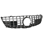 Griglia anteriore compatibile con Mercedes SL-Classe R231 (2012-2016) GT-R Panamericana design nero 