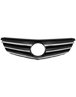 Griglia anteriore compatibile con Mercedes C-Classe W204 S204 Berlina Station Wagon (2007-2014) nero