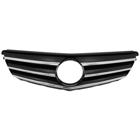 Griglia anteriore compatibile con Mercedes C-Classe W204 S204 Berlina Station Wagon (2007-2014) nero