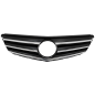 Griglia anteriore compatibile con Mercedes C-Classe W204 S204 Berlina Station Wagon (2007-2014) nero