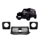 Griglia anteriore con Fari anteriori Covers compatibile con Mercedes G-Classe W464 W463A & G63 AMG (