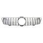 Griglia anteriore compatibile con Mercedes CLS W219 (2005-2008) GT-R Panamericana design cromato (Co