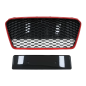 Griglia anteriore compatibile con Audi R8 42 1st Generation Facelift (2013-2015) RS design Glossy ne