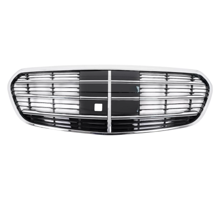 Griglia anteriore compatibile con Mercedes S-Classe W223 (2020-in poi) Berlina (Cod. K-FGMBW223)