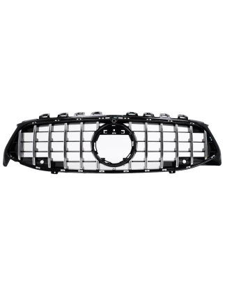 Griglia anteriore compatibile con Mercedes CLA X118 C118 (2019-05.2023) cromato Stripes GT-R Panamer